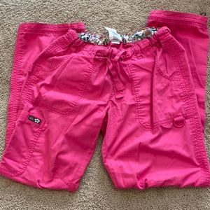 Koi pink scrub pants